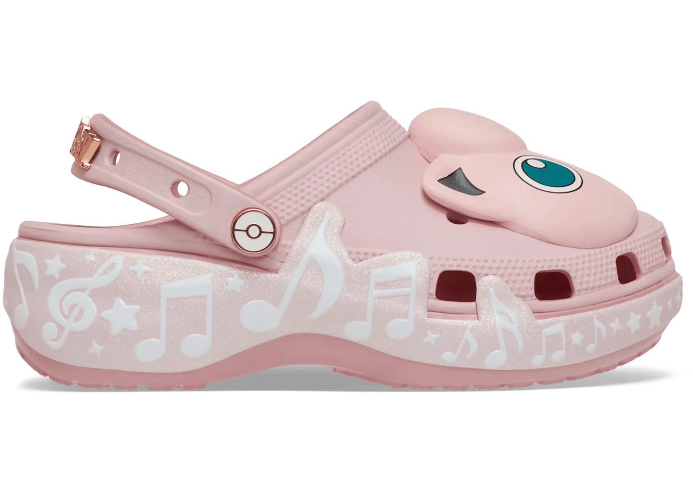 Crocs Classic Platform Clog Pokémon Jigglypuff 30th Anniversary - main view