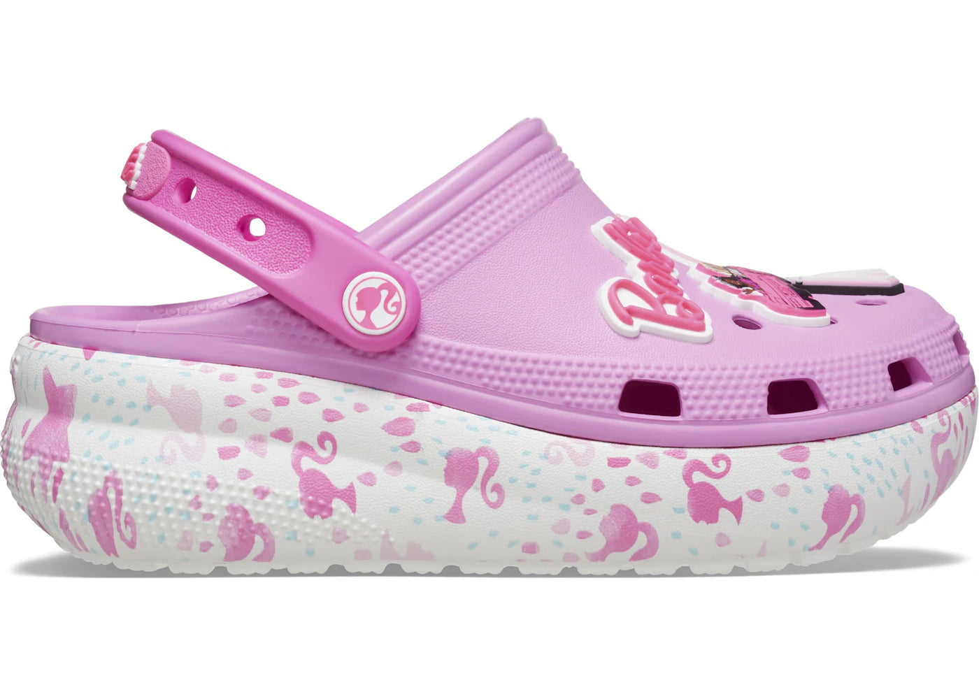 Crocs Cutie Crush Clog-Barbie Taffy Pink (Kids)