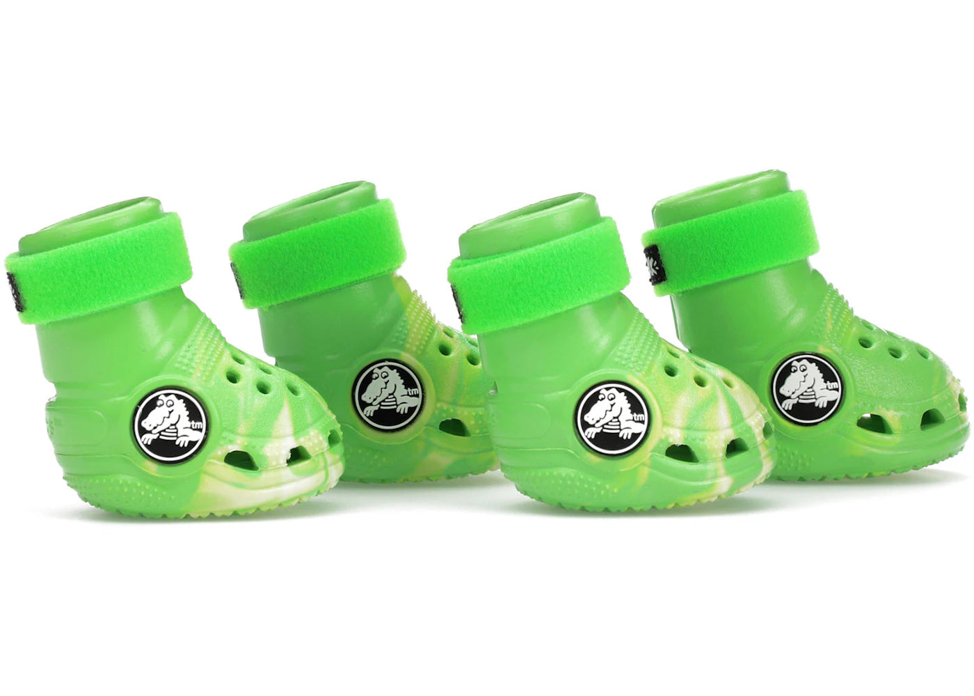 Crocs Pet Boots-Green Slime