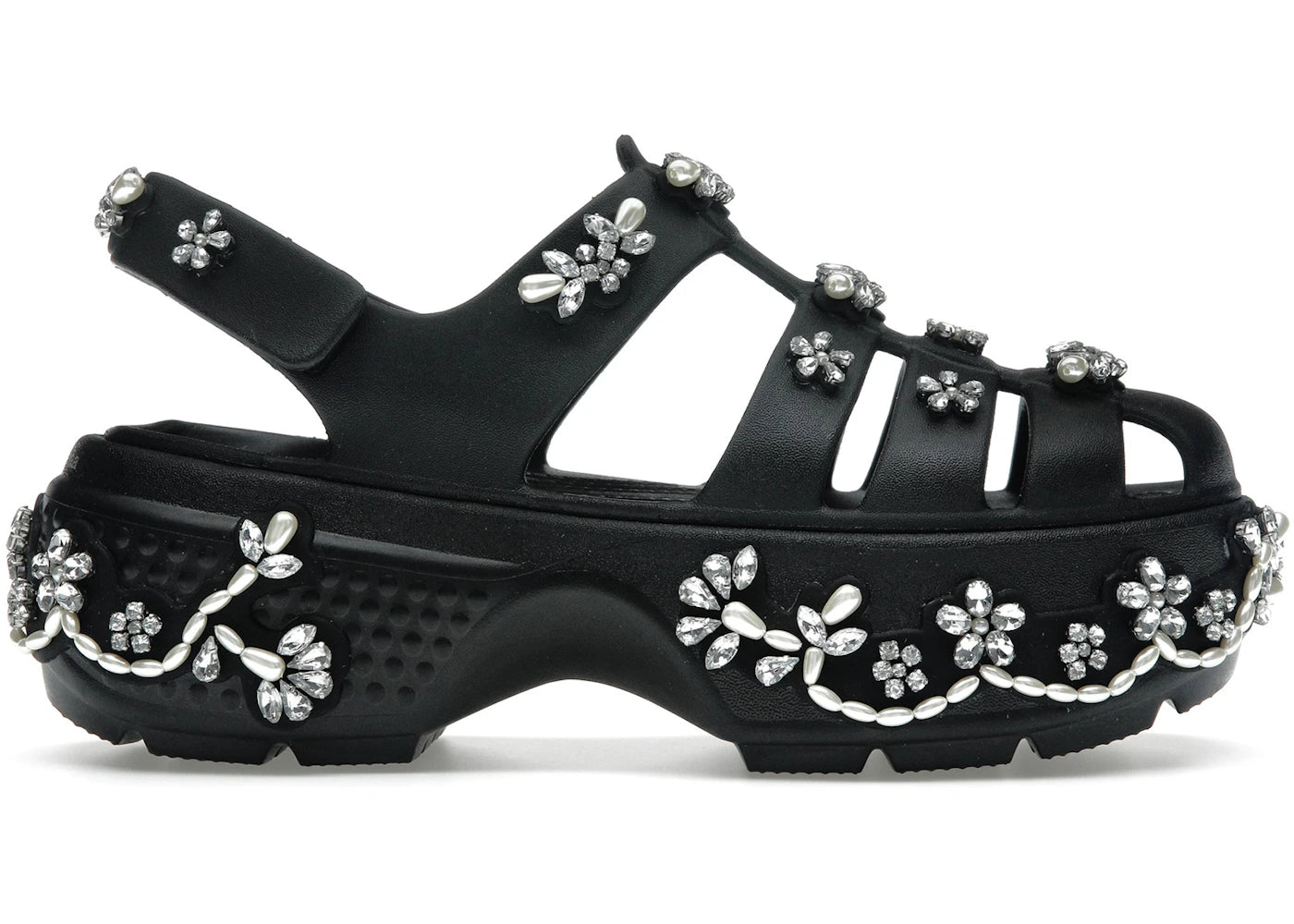 Crocs Stomp Fisherman Clog-Simone Rocha Black