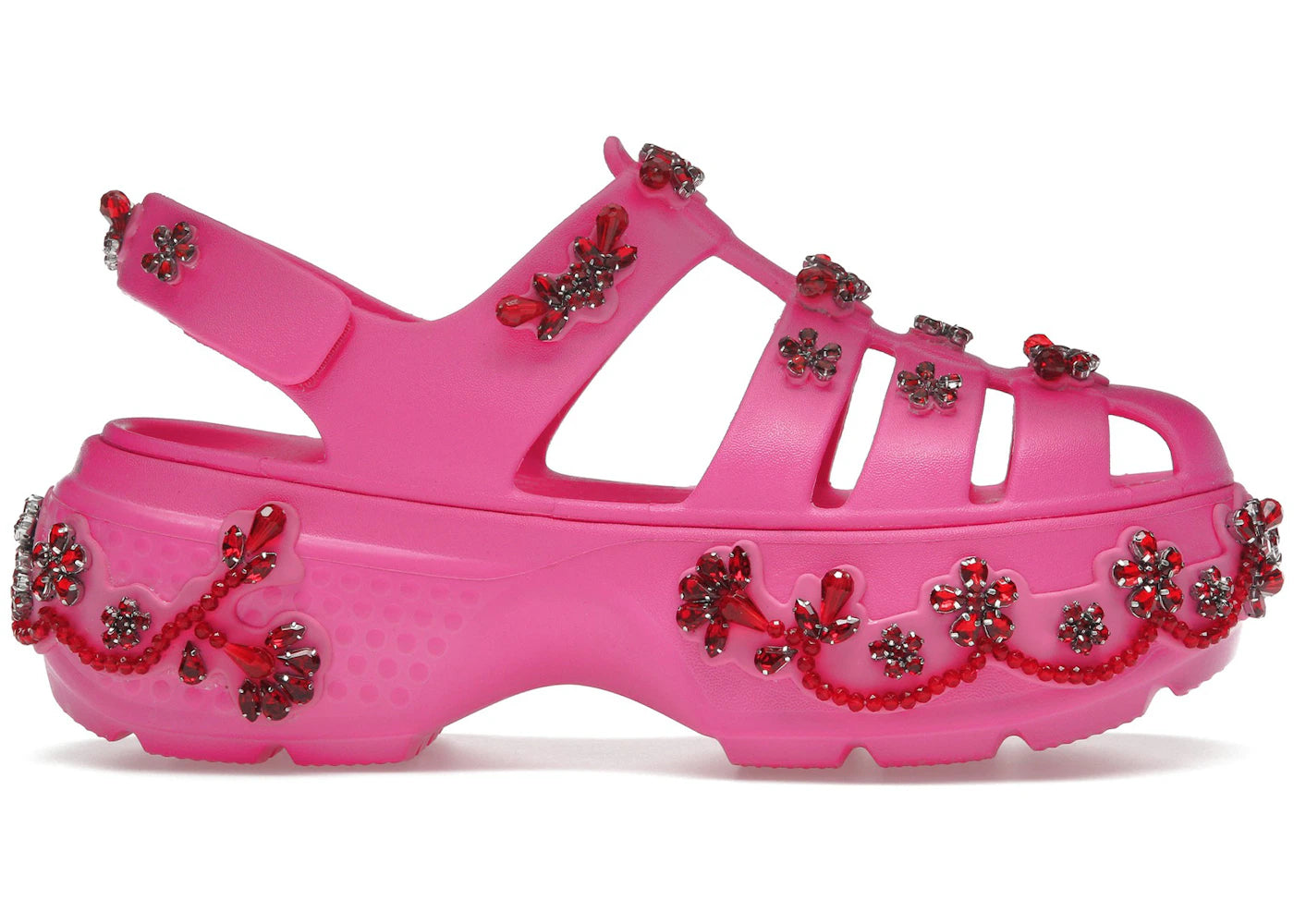 Crocs Stomp Fisherman Clog-Simone Rocha Electric Pink