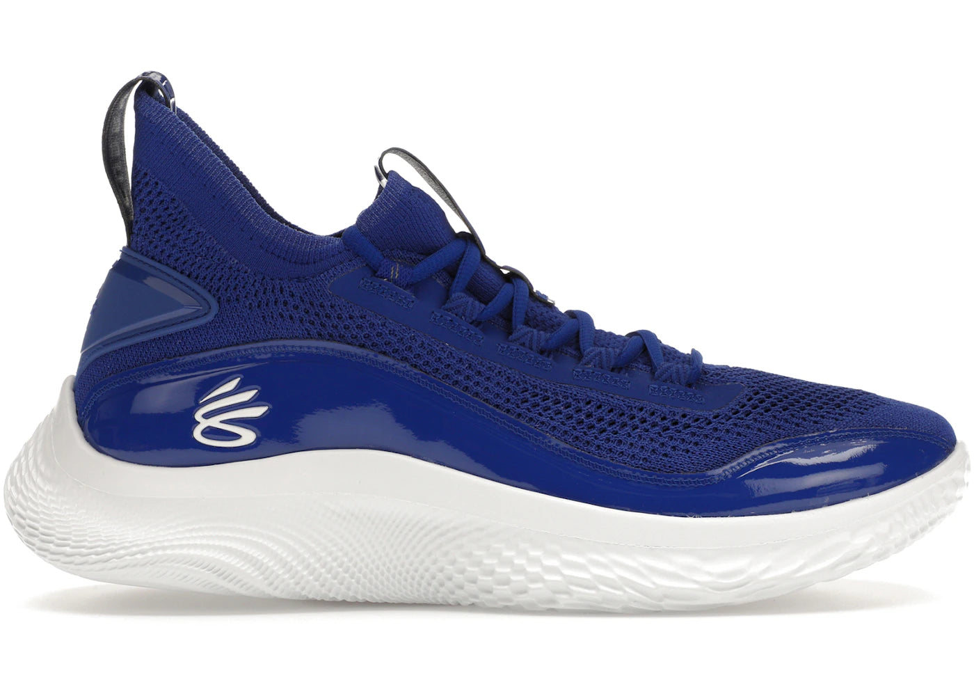 Under Armour Curry Flow 8 - Bleu royal et blanc