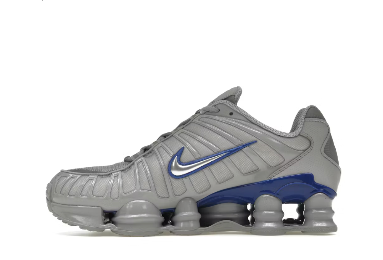 Nike Shox TL Wolf Grey Metallic Blue