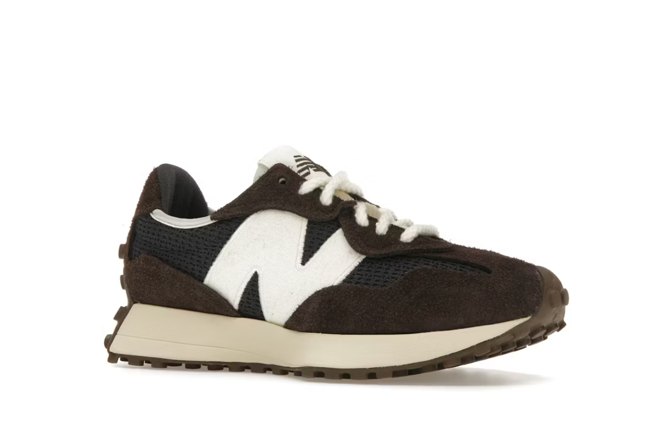 New Balance 327 Brown Brailed