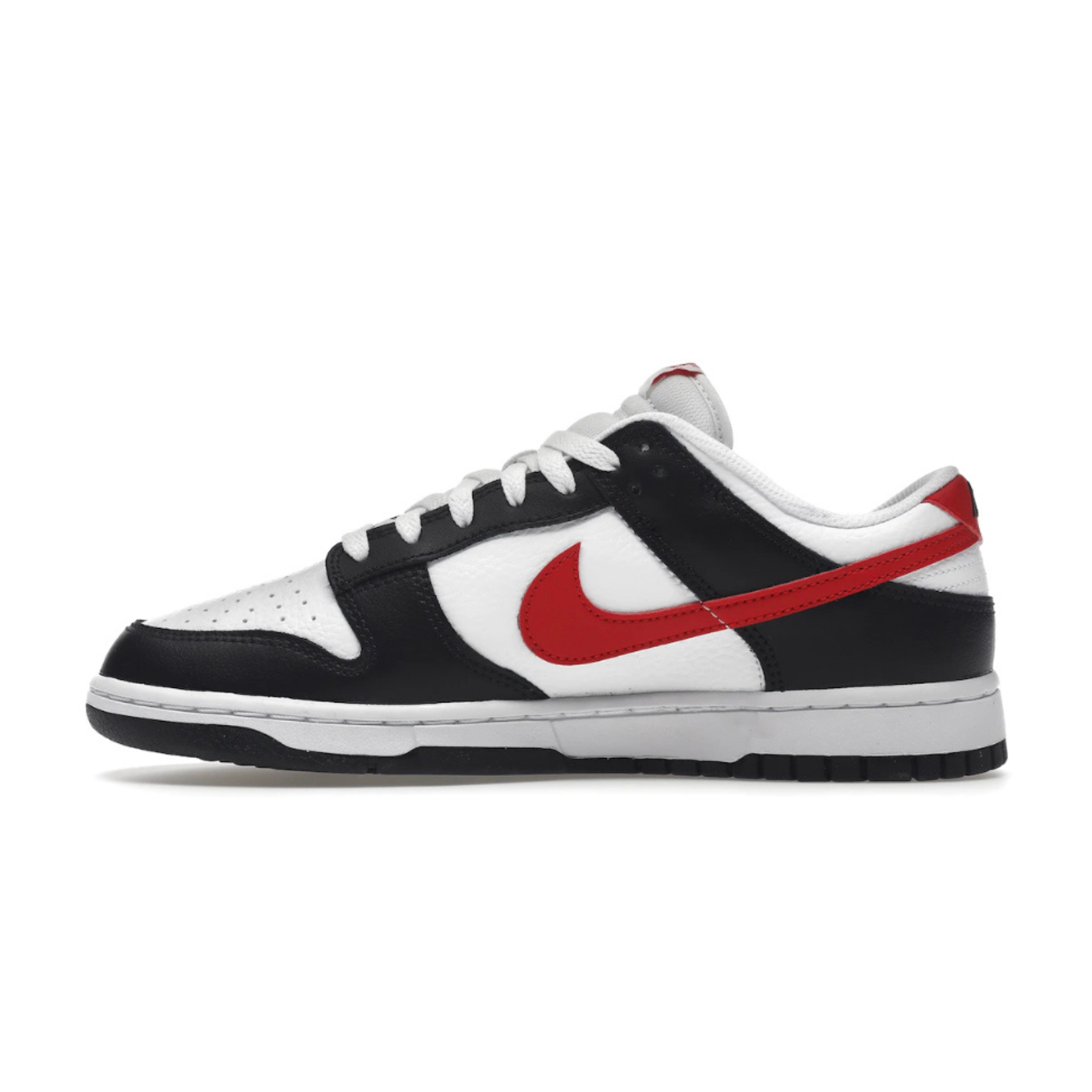 Nike Dunk Low Red Swoosh Panda