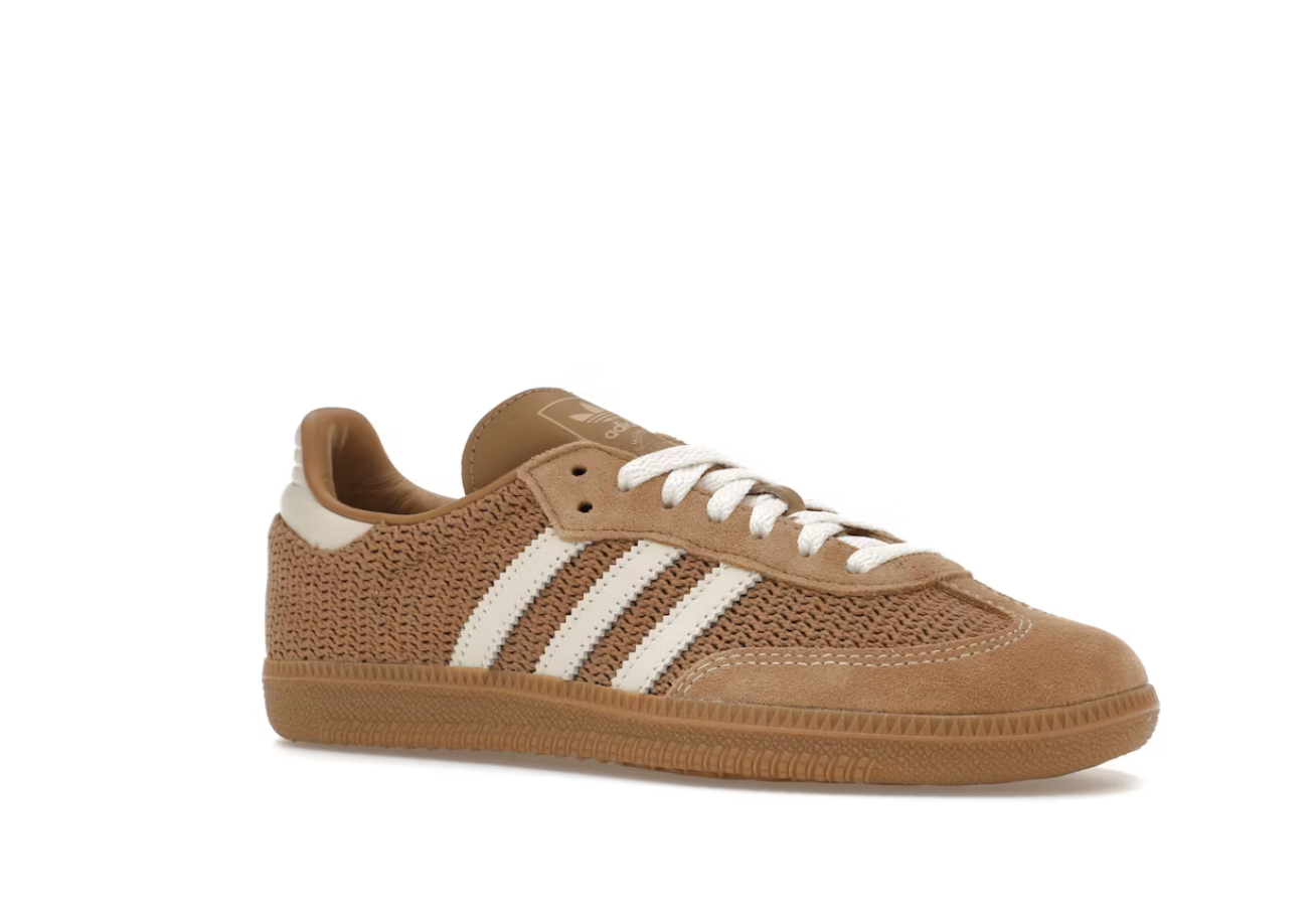 Adidas Samba OG Cardboard Chalk White Brown Dessert