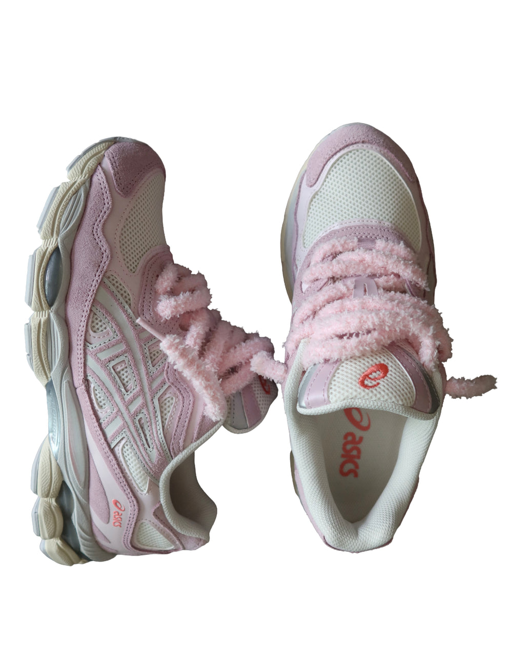 ASICS Gel-NYC-Cream Rose Water Fluffy Laces