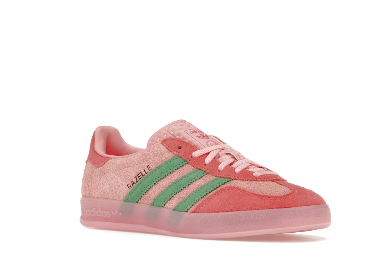 Adidas Gazelle Indoor Semi Pink Spark Preloved Scarlet