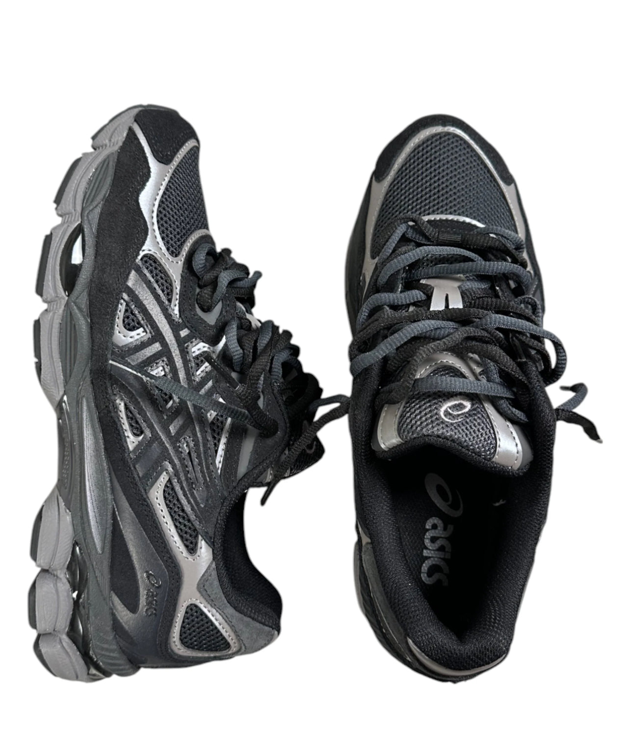 ASICS Gel-NYC-Graphite Grey Black Double Laces