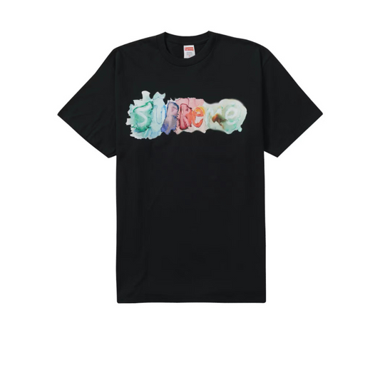 Supreme Watercolor Tee Black