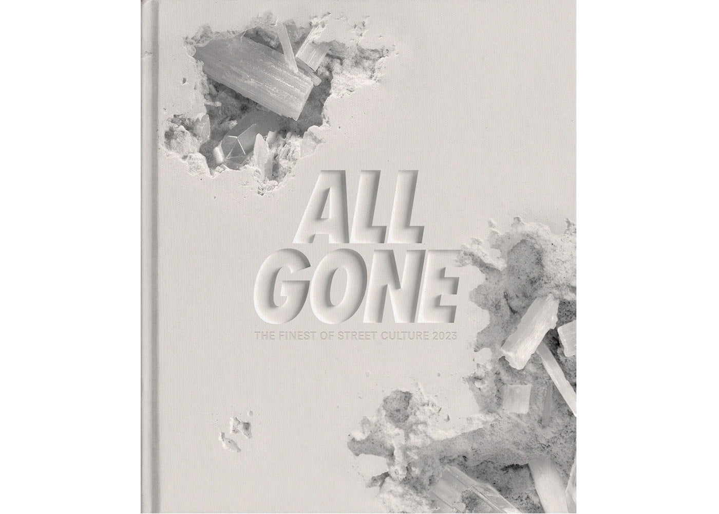 Daniel Arsham All Gone 2023  InchQuartz Inch Hardcover Book