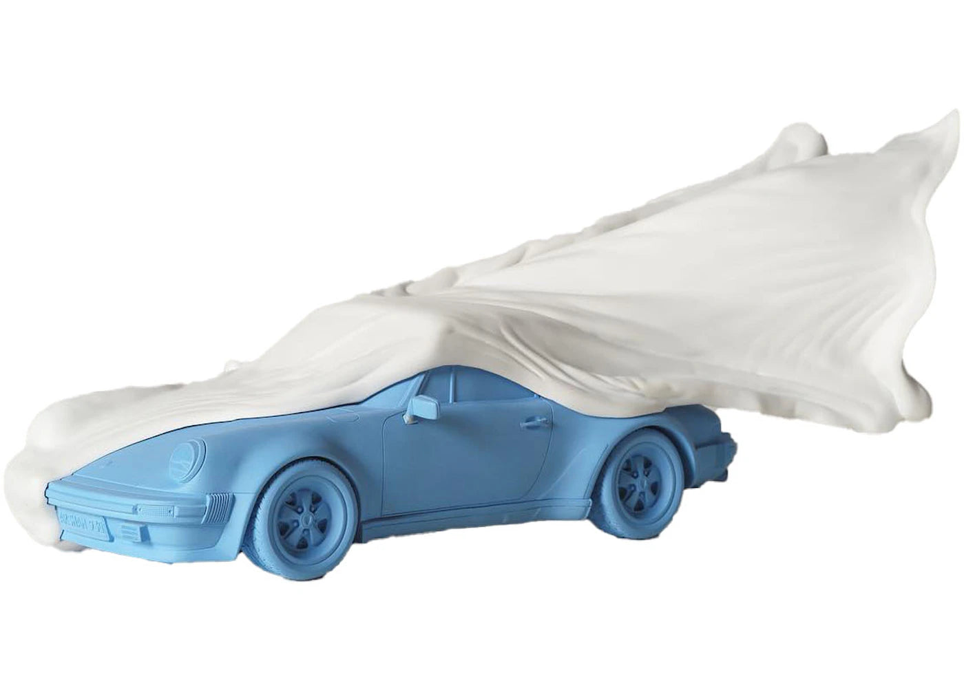 Daniel Arsham Veiled Porsche Figure  Blue
