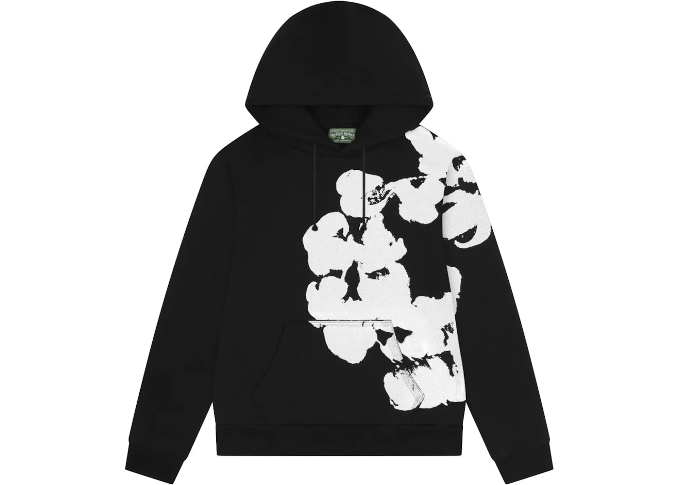 Denim Tears Big Cotton Wreath Sweatshirt-Black
