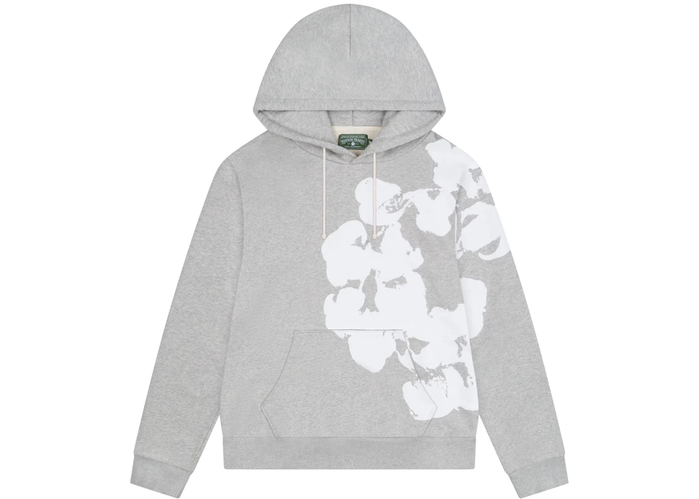 Denim Tears Big Cotton Wreath Sweatshirt-Grey