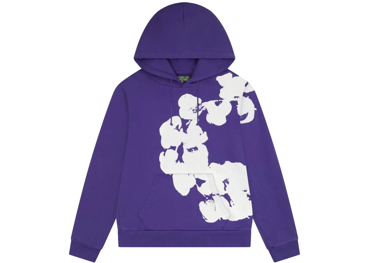 Denim Tears Big Cotton Wreath Sweatshirt-Purple