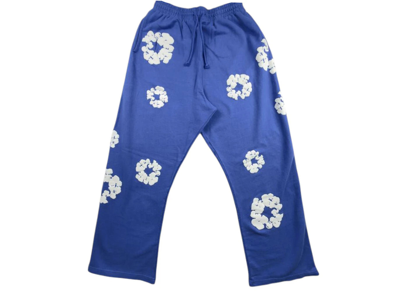 Denim Tears Cotton Wreath Baggy Sweatpants Blue