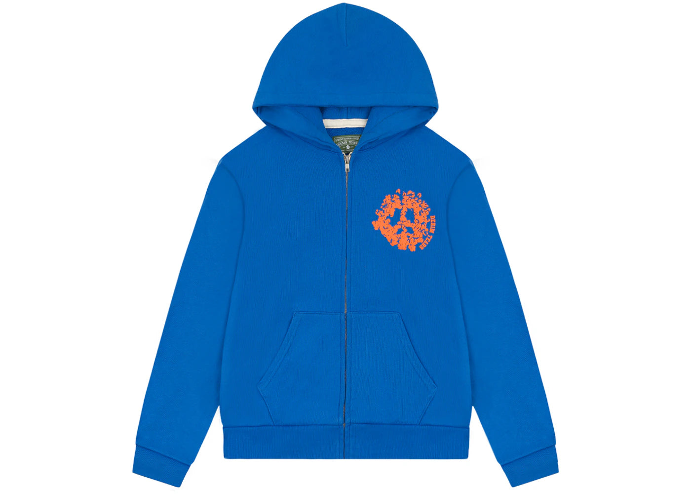 Denim Tears Denim University Zip Hoodie-Royal Blue