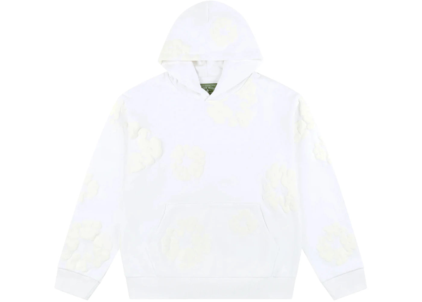 Denim Tears Mono Cotton Wreath Sweatshirt-White