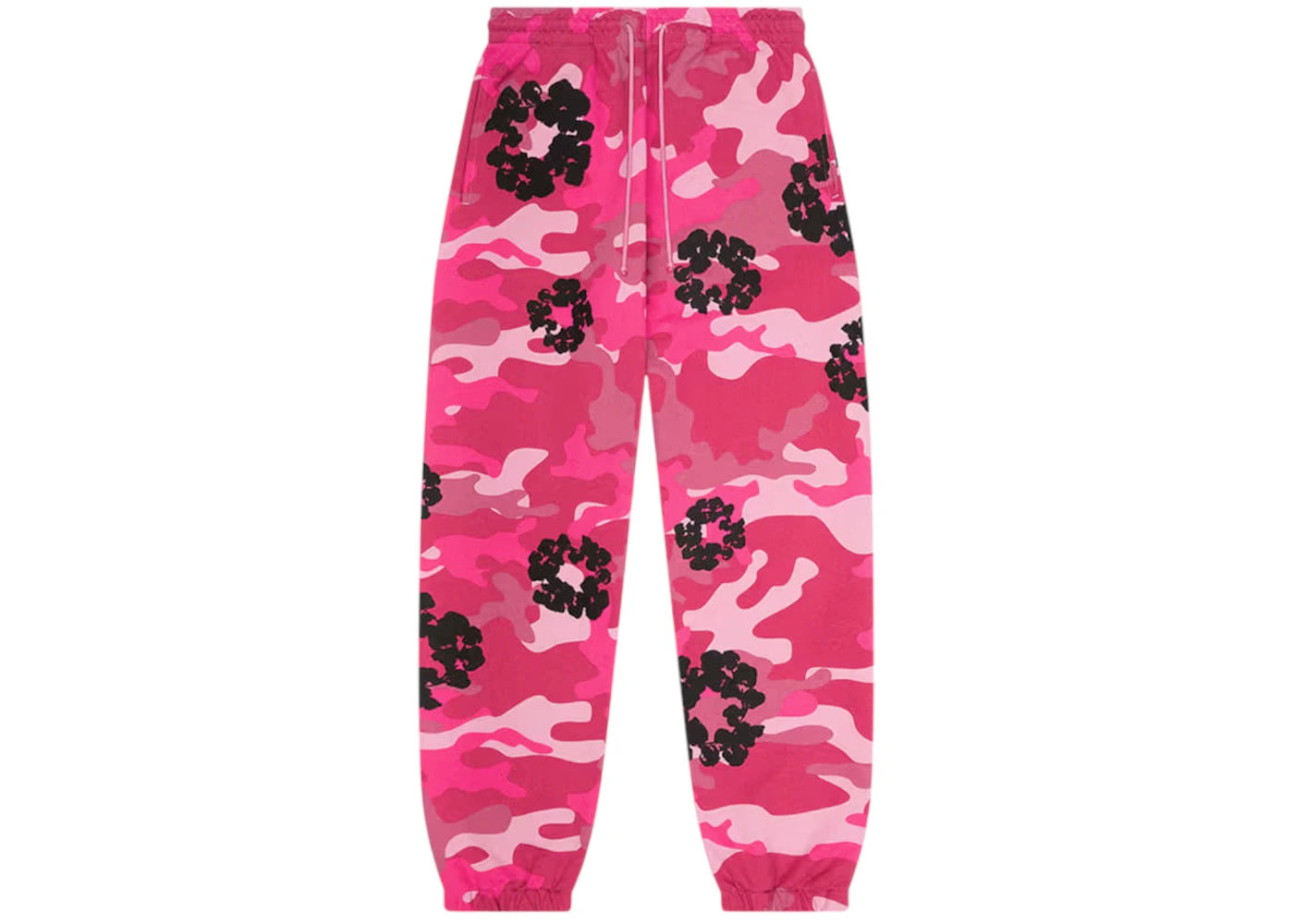 Denim Tears The Cotton Wreath Sweatpant-Pink Camo