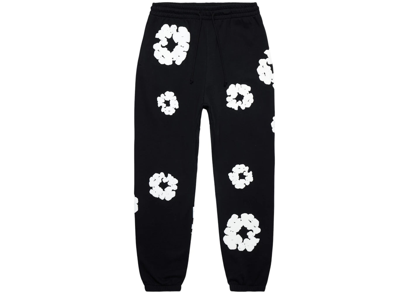 Denim Tears The Cotton Wreath Sweatpants-Black
