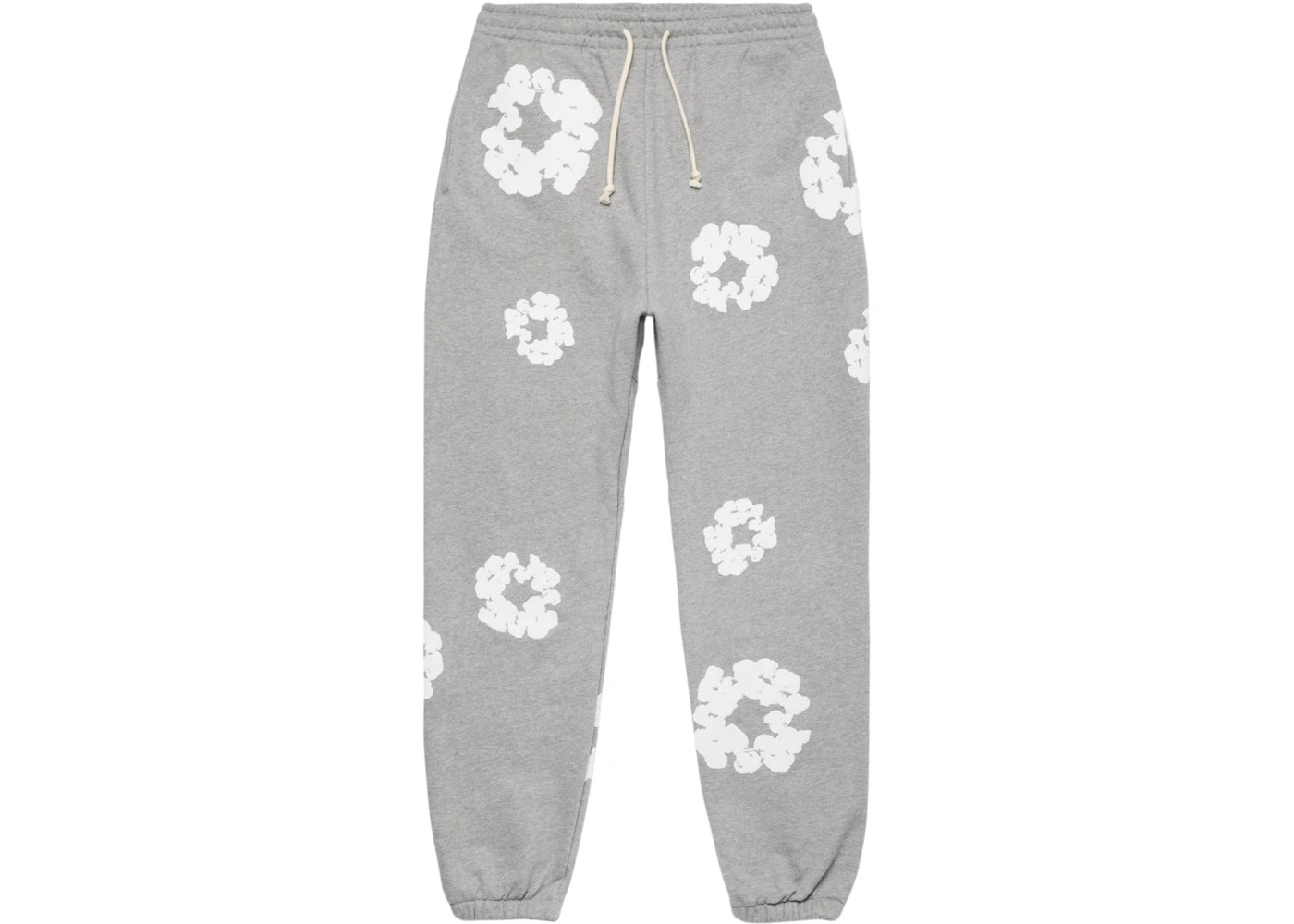 Denim Tears The Cotton Wreath Sweatpants-Grey