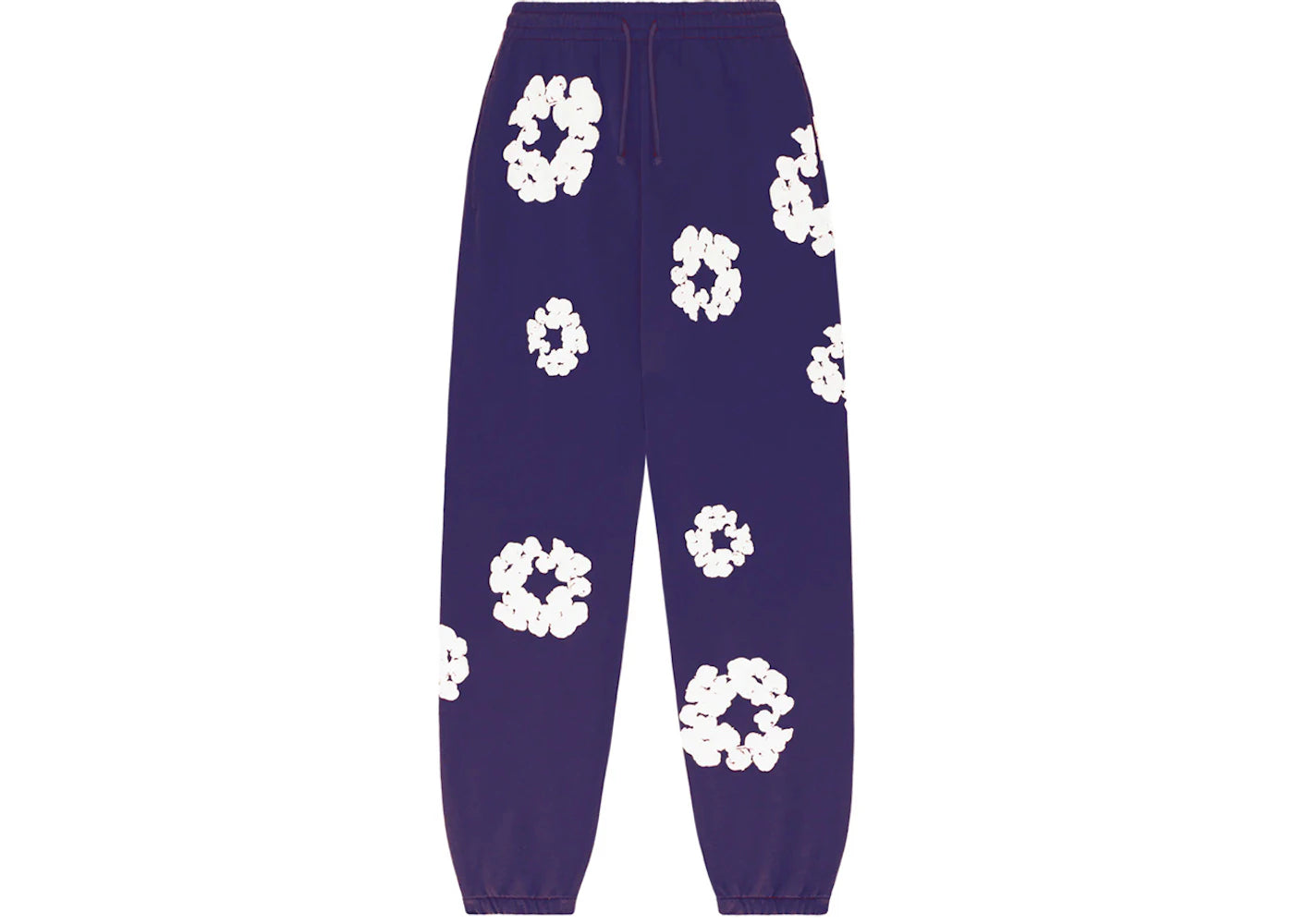 Denim Tears The Cotton Wreath Sweatpants-Purple