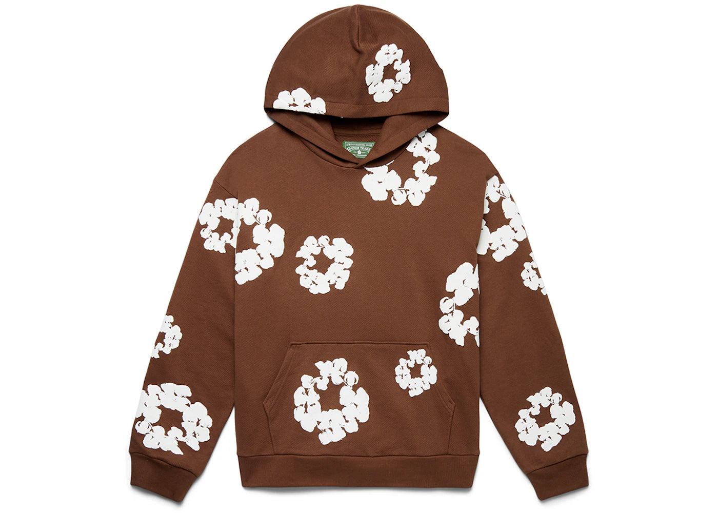 Denim Tears The Cotton Wreath Sweatshirt-Brown