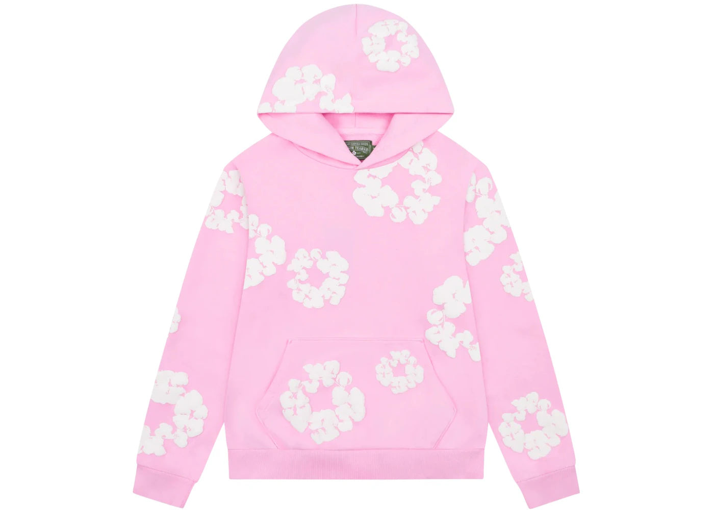 Denim Tears The Cotton Wreath Sweatshirt-Powder Pink