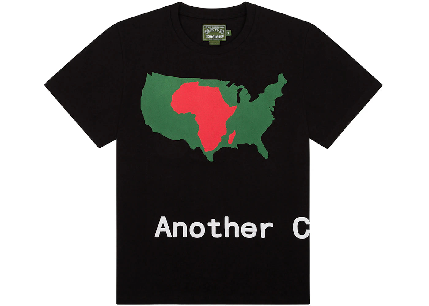 T-shirt Denim Tears x CPFM Cactus Tears - Noir