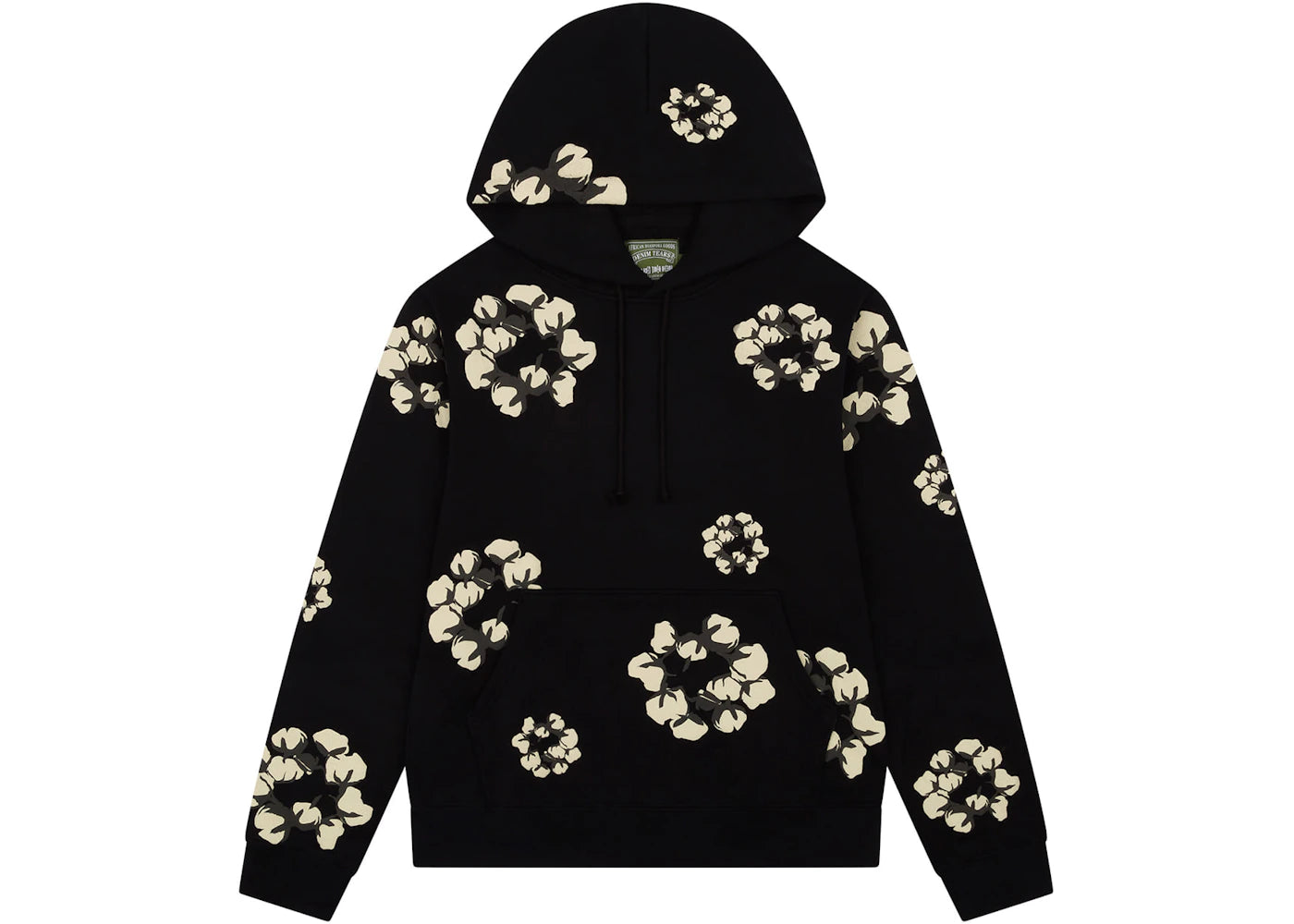 Denim Tears x CPFM Cactus Tears Wreath Hoodie-Black