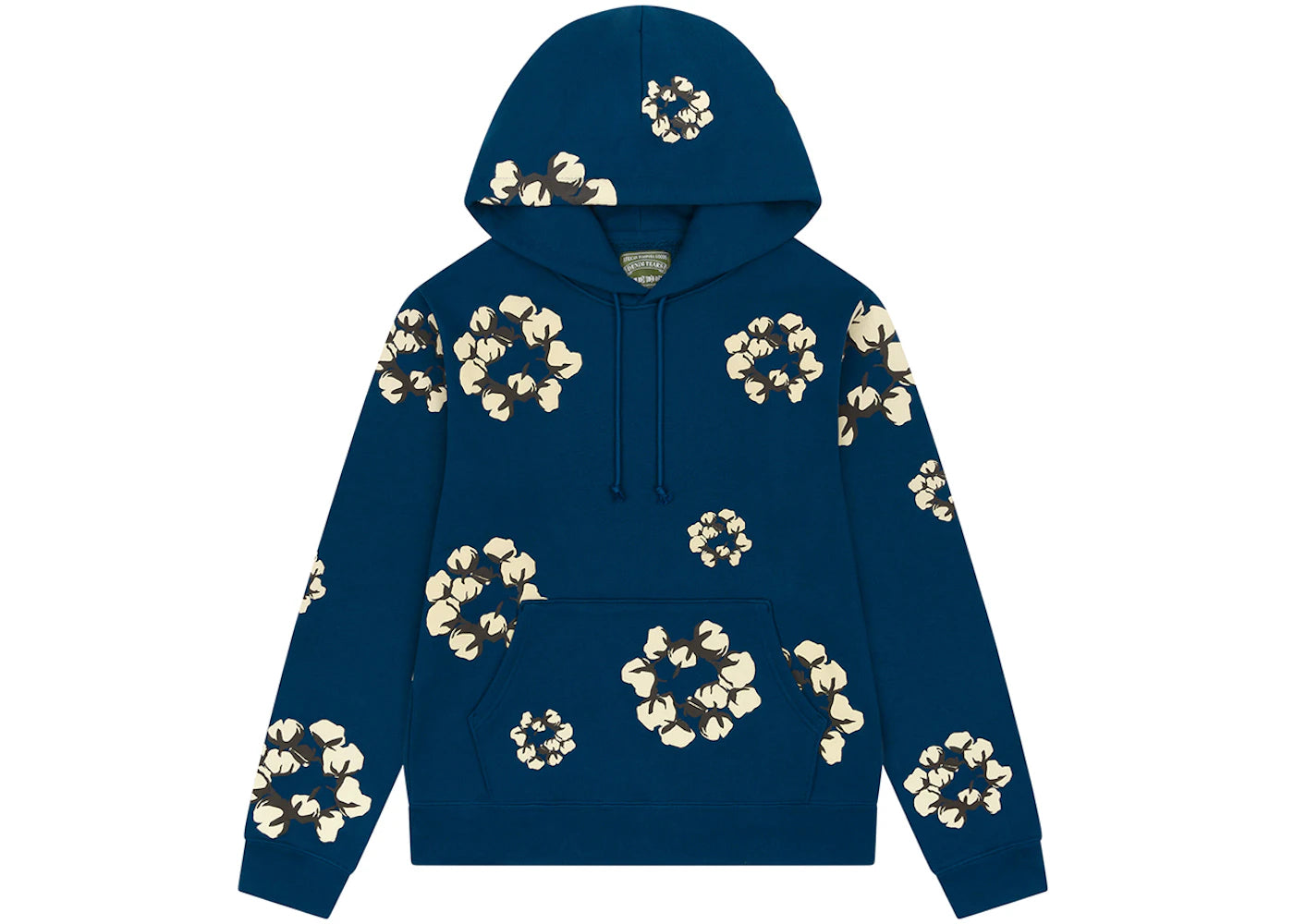 Denim Tears x CPFM Cactus Tears Wreath Hoodie-Navy