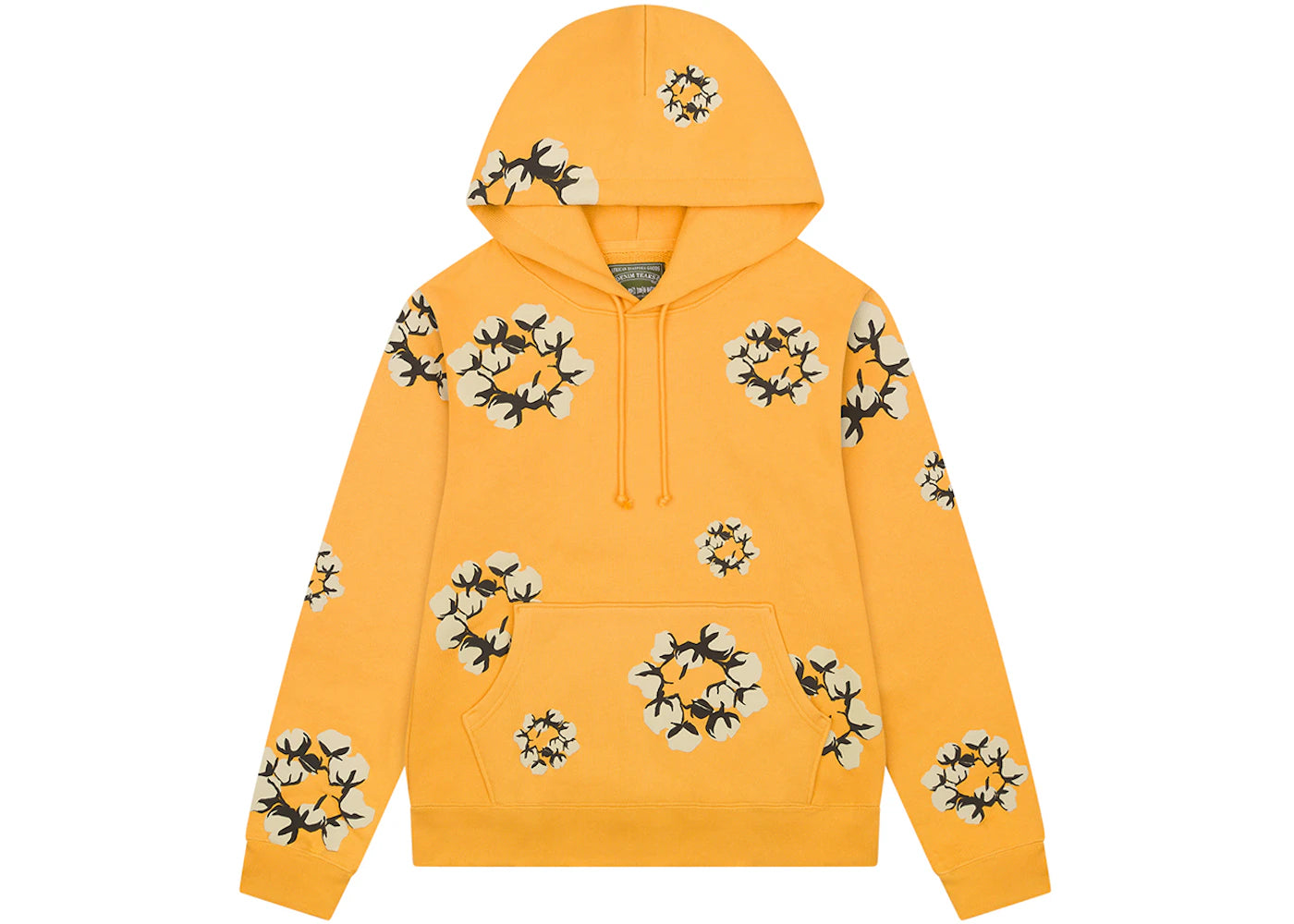 Denim Tears x CPFM Cactus Tears Wreath Hoodie-Yellow