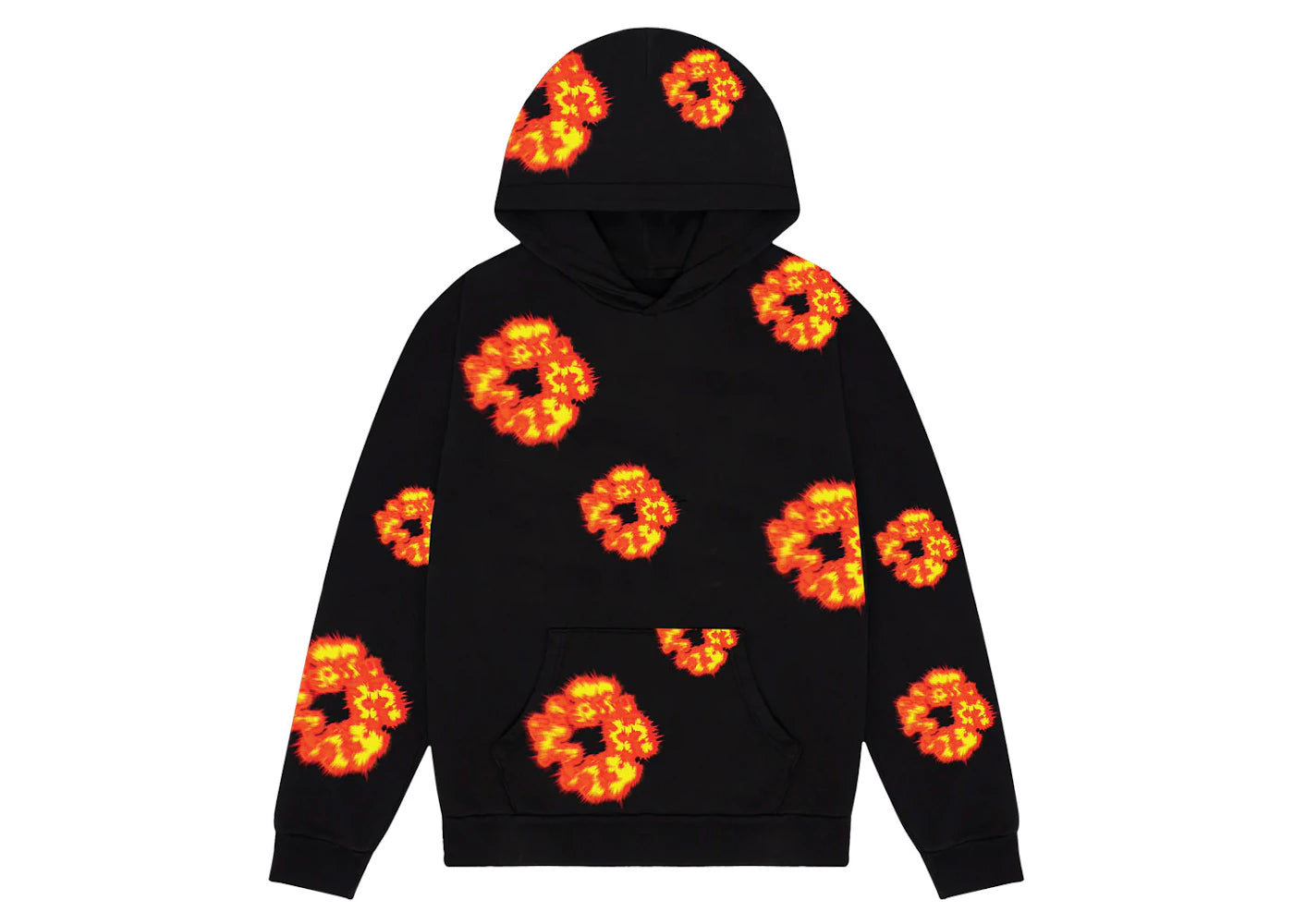 Denim Tears x Offset Wreath Hoodie-Black