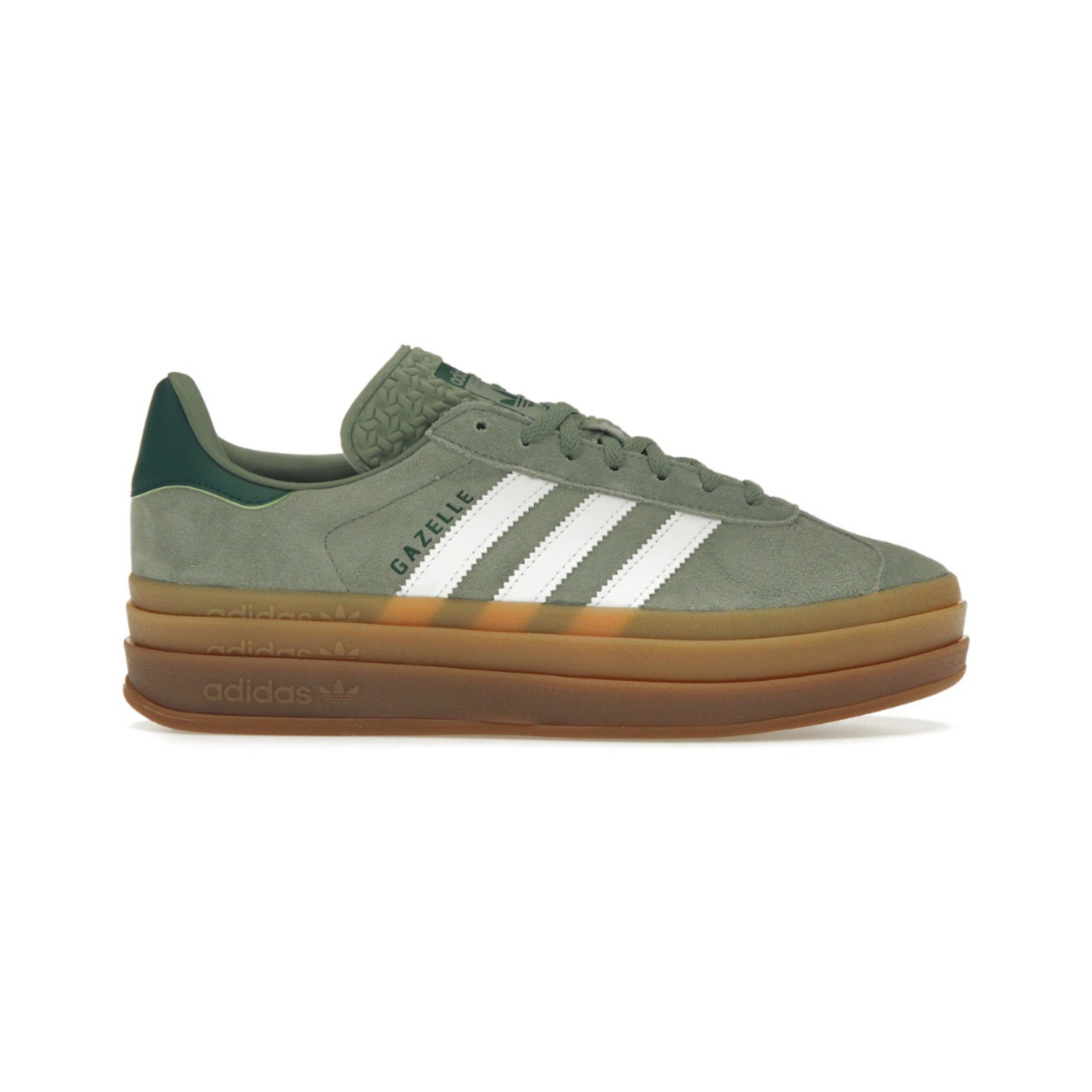 Adidas Gazelle Bold Silver Green