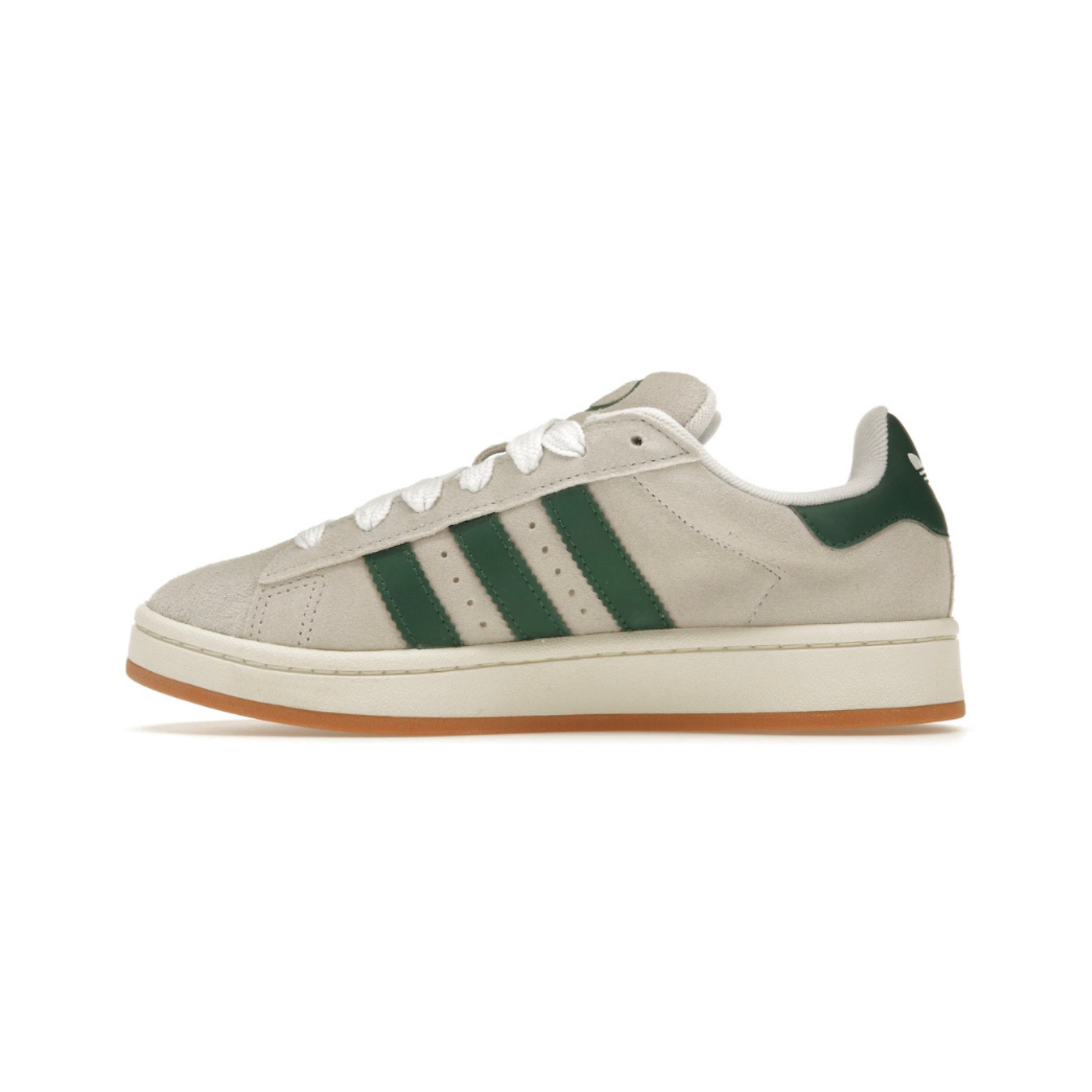 Adidas Campus 00s Crystal White Dark Green