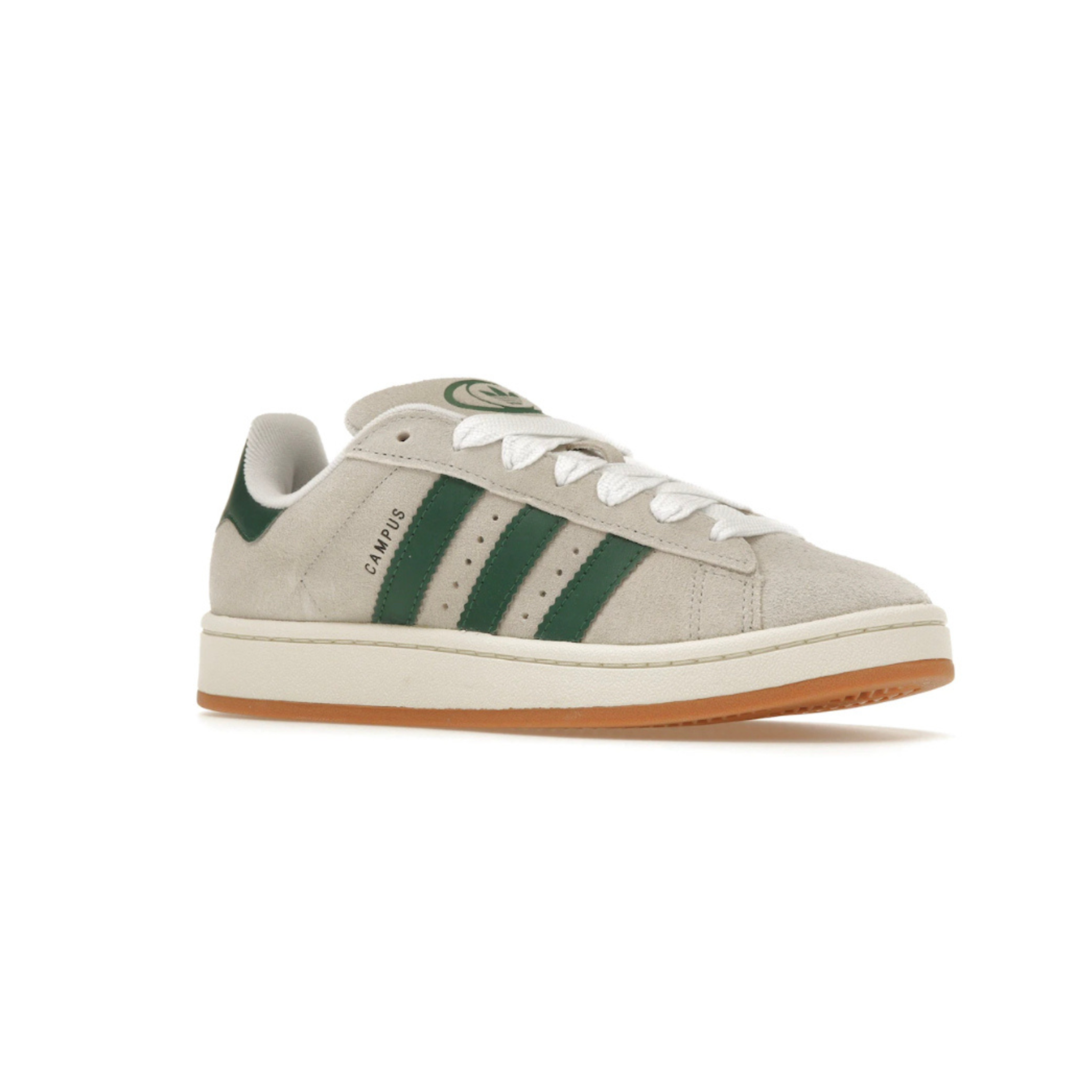 Adidas Campus 00s Crystal White Dark Green