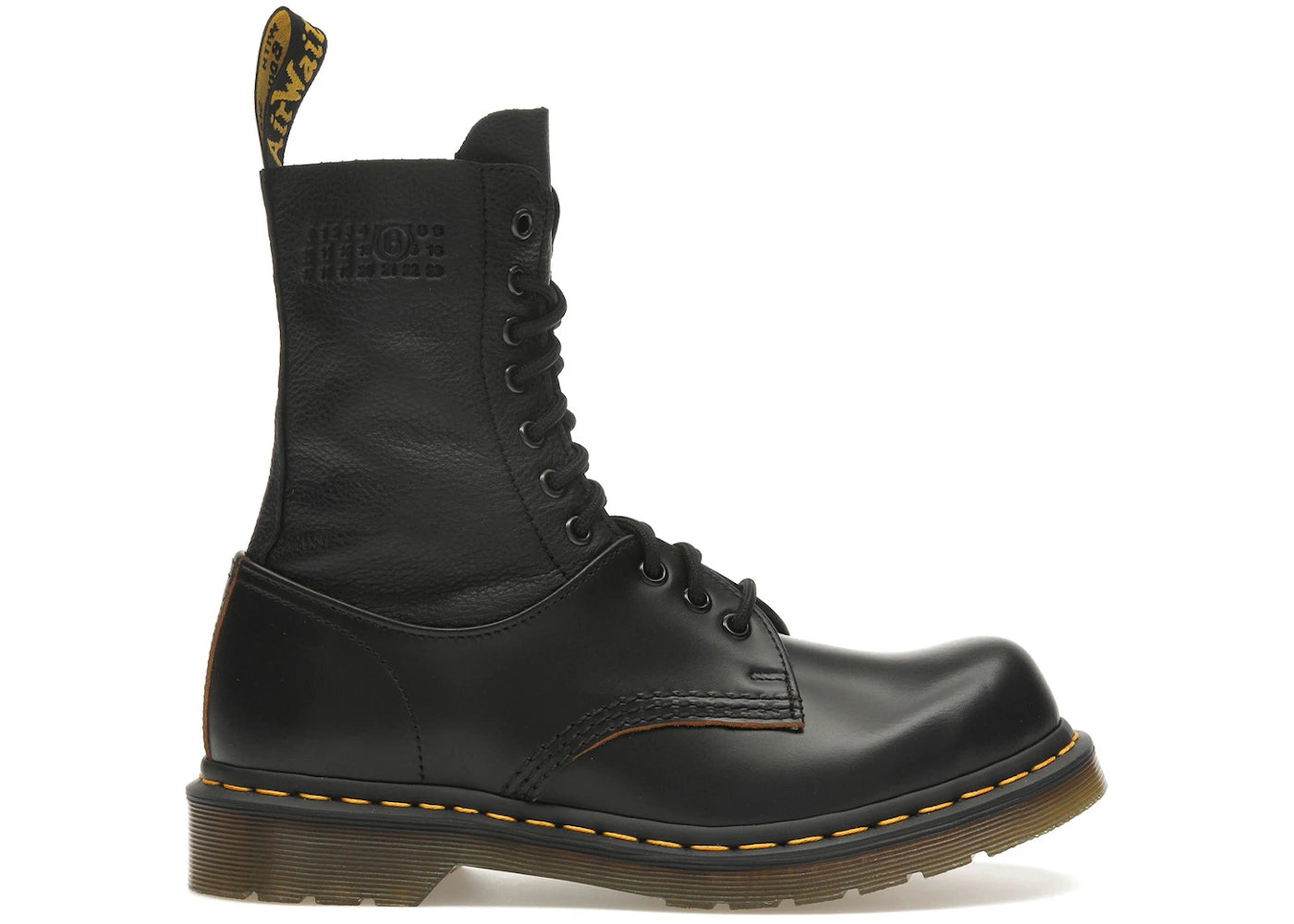 Dr. Martens 1490 Twist-MM6 Maison Margiela Black