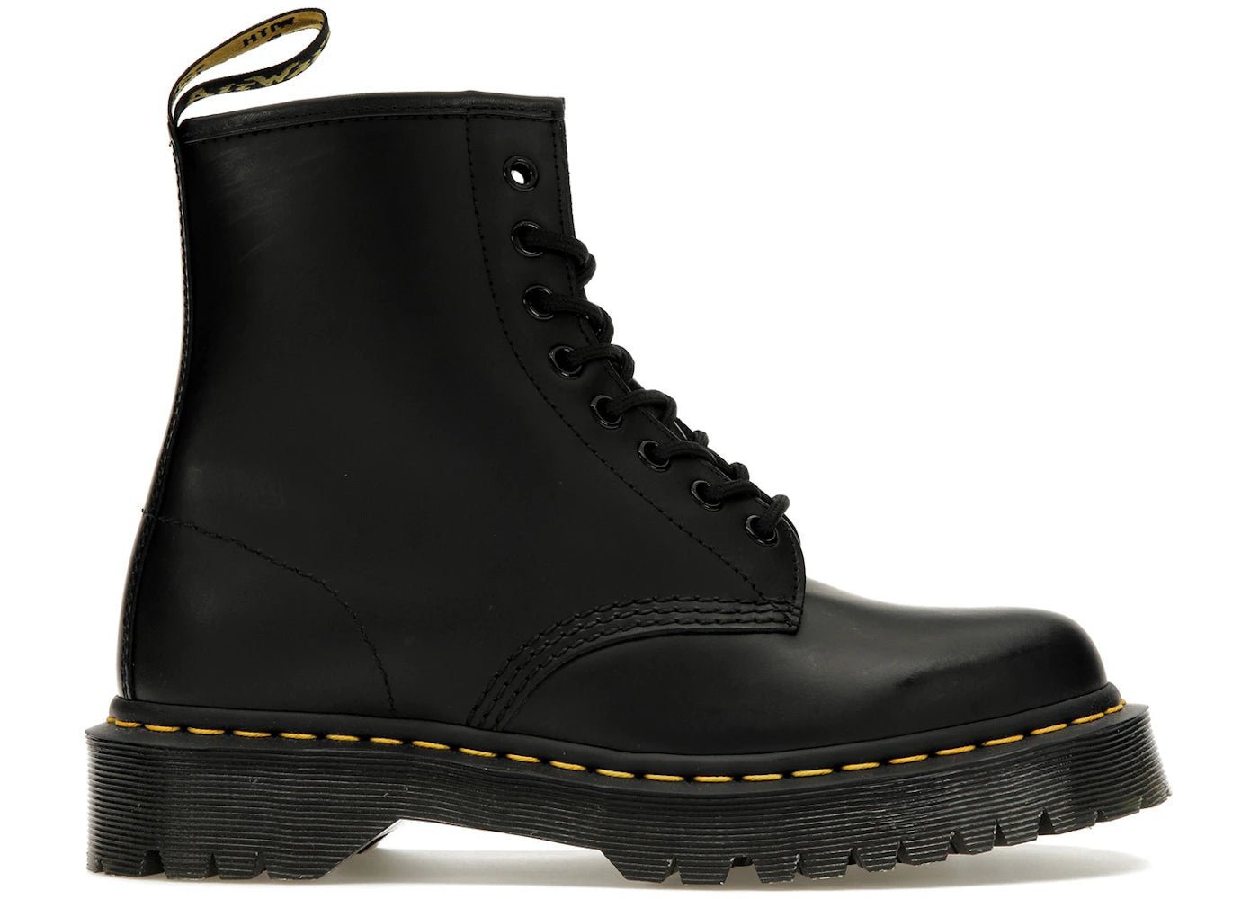 Dr. Martens 1460 Bex Smooth Leather Boot-Black Vintage Smooth
