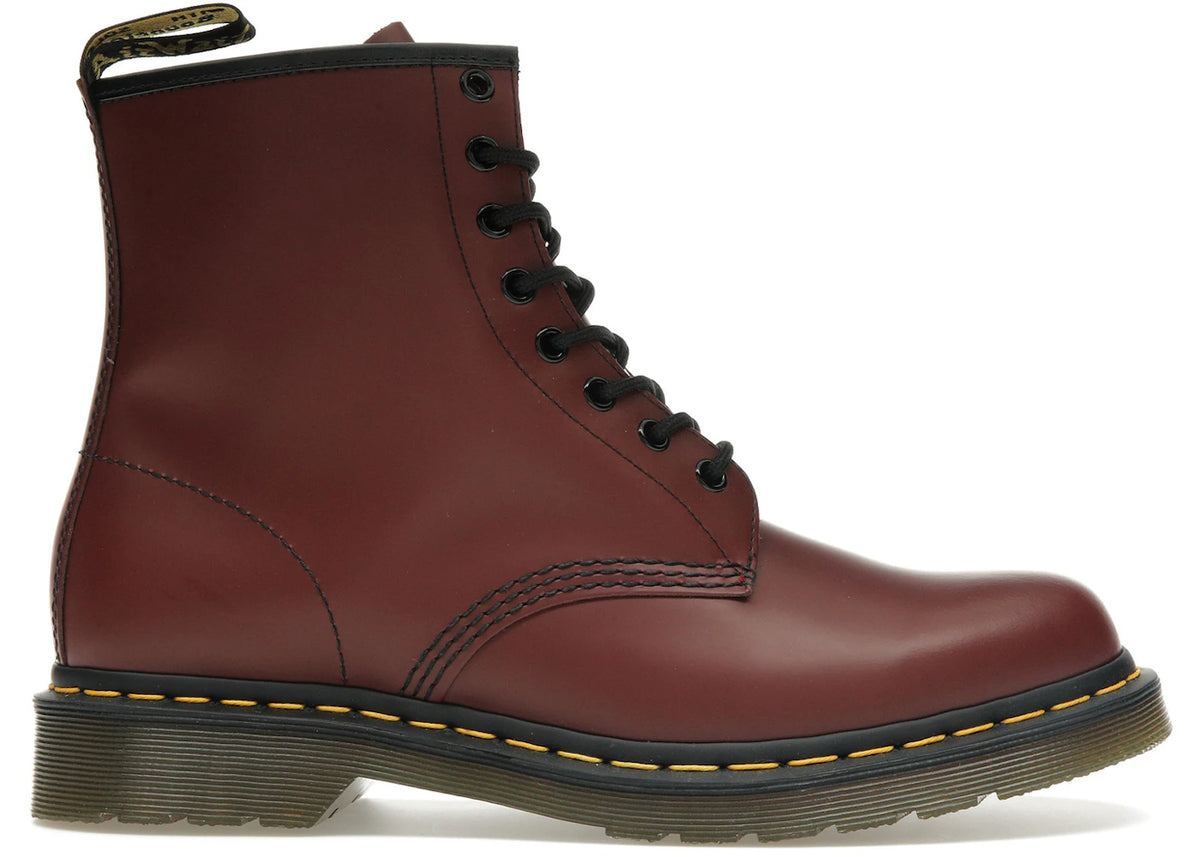 Dr. Martens 1460 Cherry Red Smooth Leather - main view