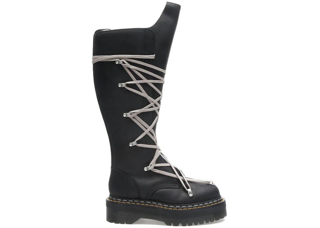 Dr. Martens 1460 DRKSHDW Quad Sole Pentalace Boot Rick Owens Black - main view