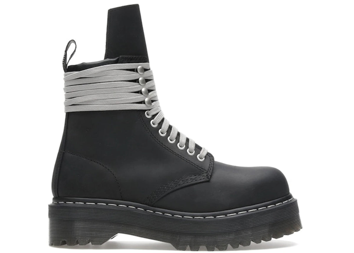 Dr. Martens 1460 DRKSHDW Quad Sole Steel Toe Boot Rick Owens Black - main view