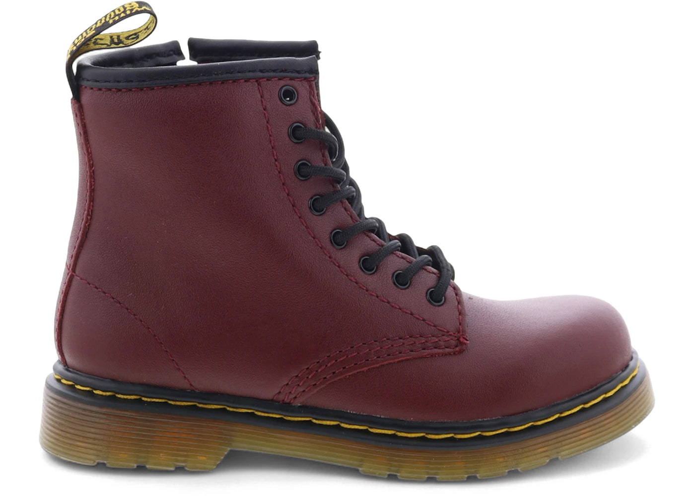Dr. Martens 1460 Softy Leather Lace Up Boots-Cherry Red (TD)