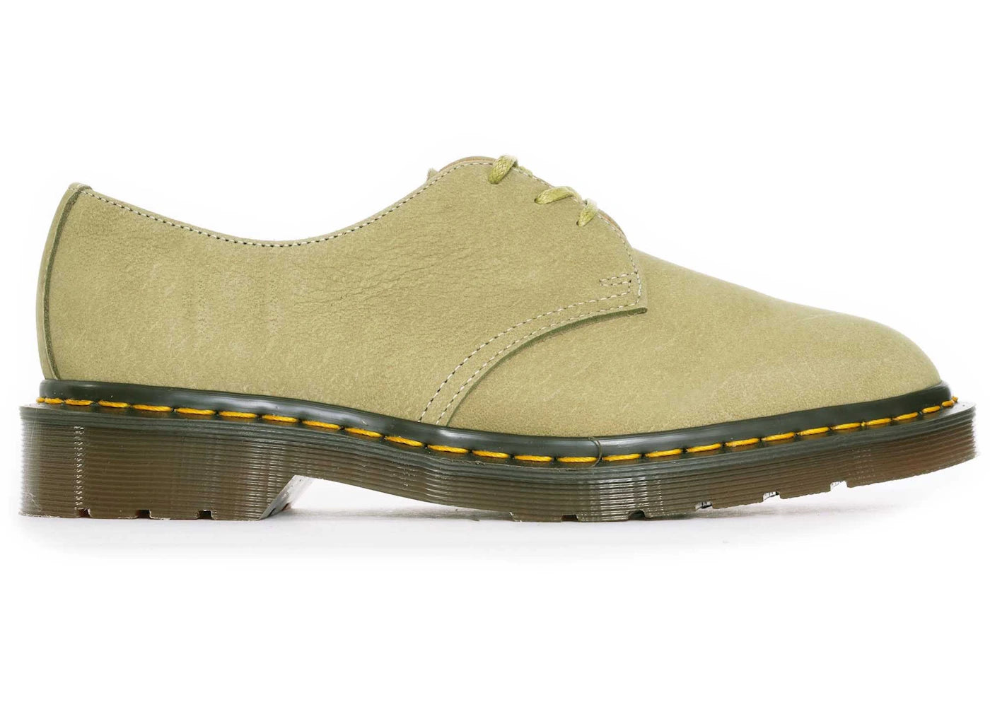 Dr. Martens 1461 Made In England Nubuck Leather Oxford-Green
