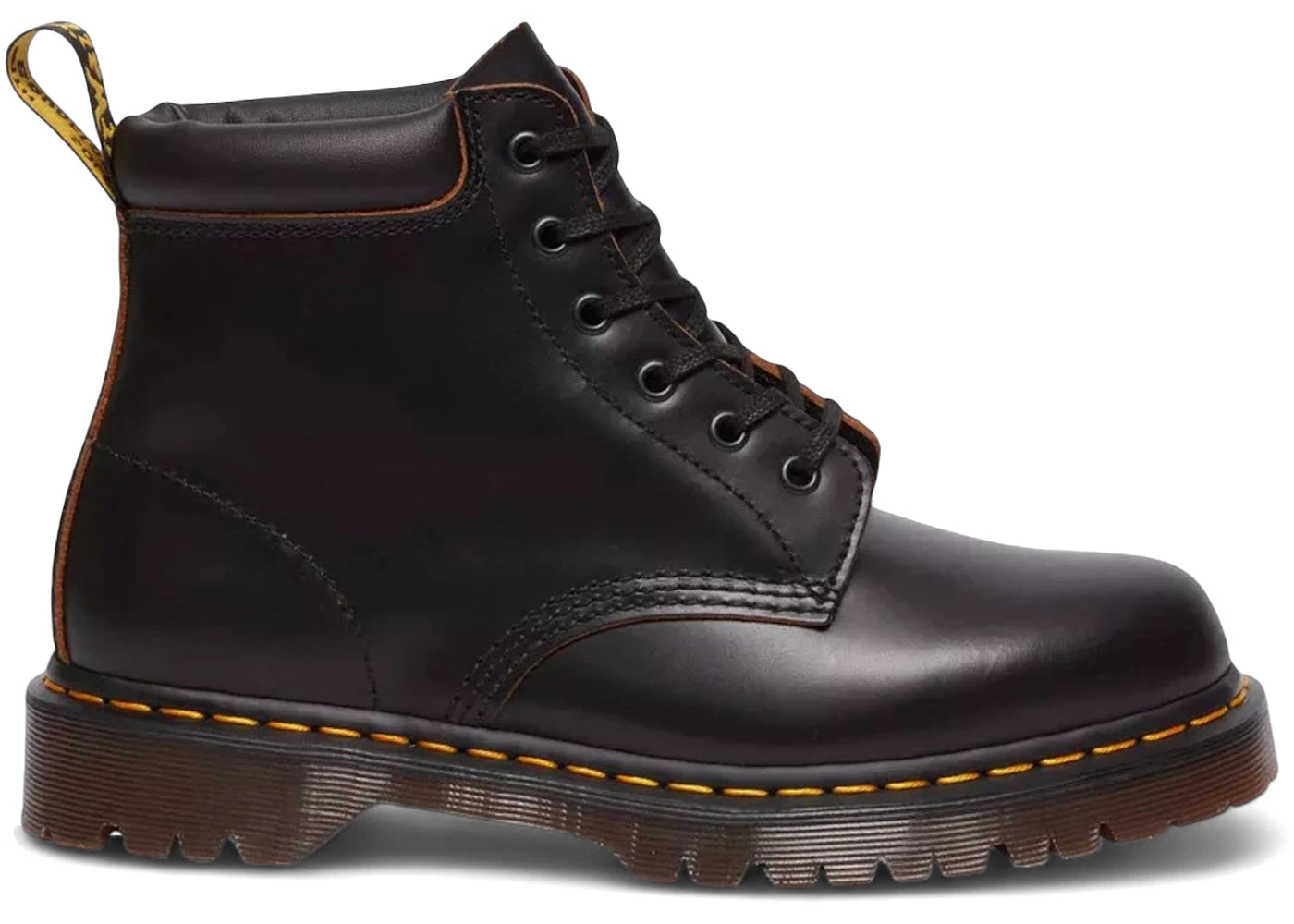 Dr. Martens 939 Vintage Smooth Leather Ankle Boots-Black