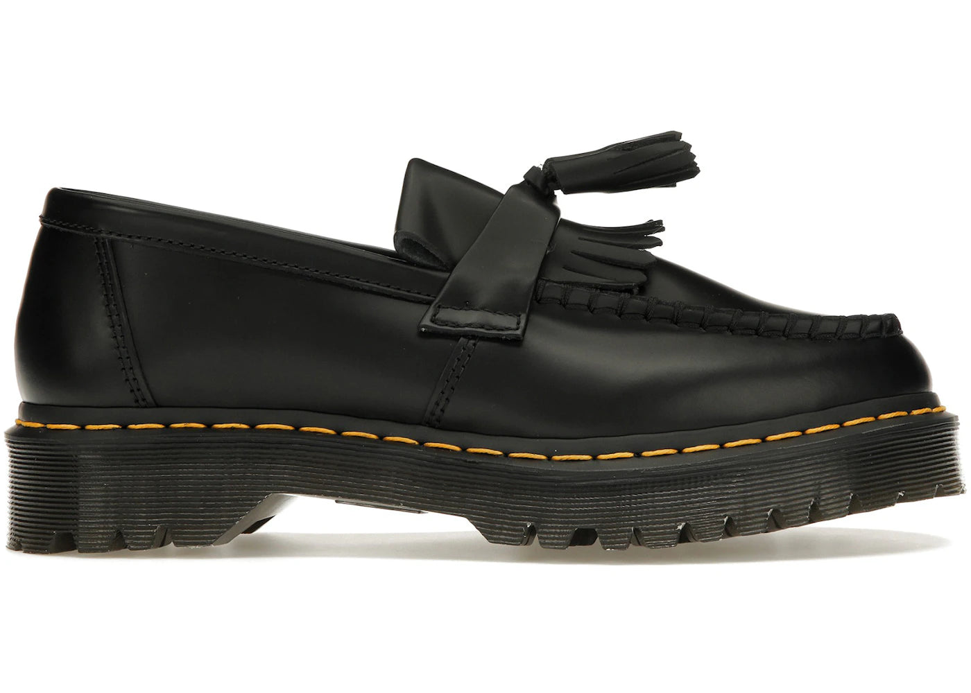 Dr. Martens Adrian Smooth Leather Tassel Loafer-Black