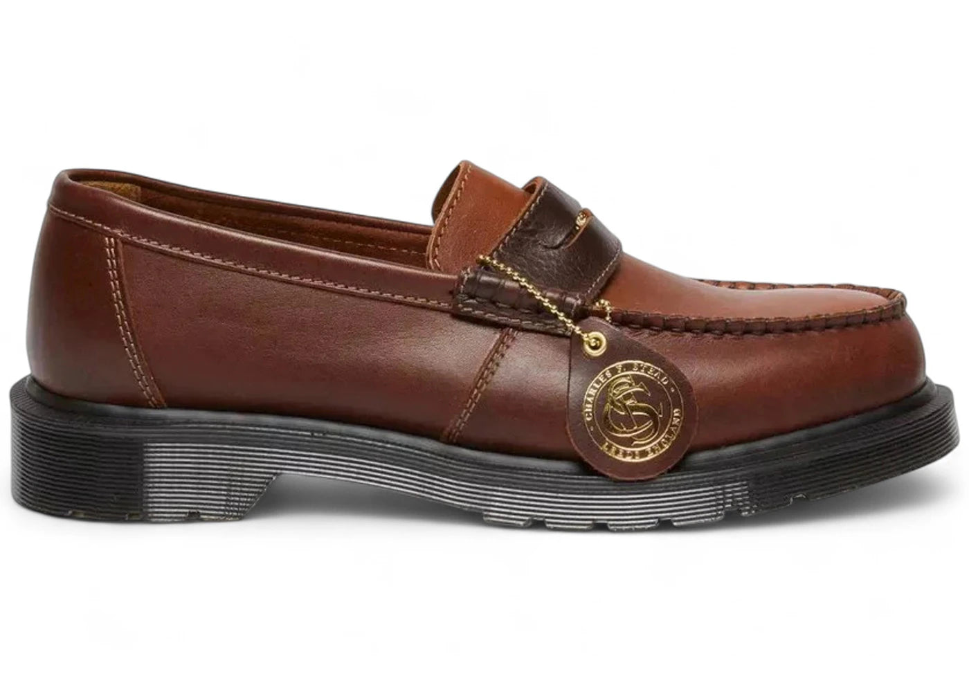 Dr. Martens Penton Leather Loafer-Brown Amber