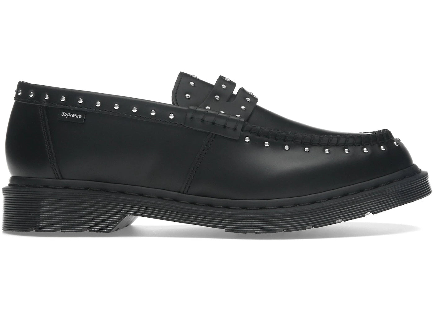 Dr. Martens Studded Penton Loafer-Supreme Black