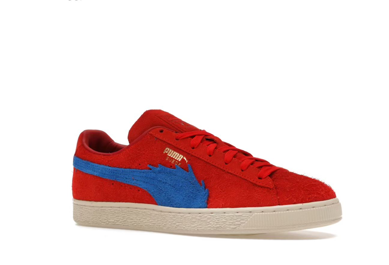 Puma Suede One Piece Buggy Red Blue