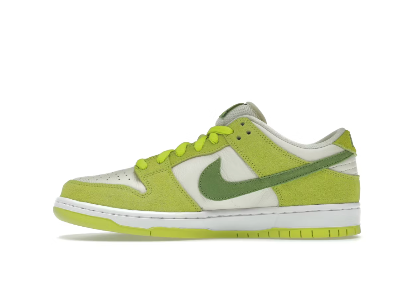 Nike SB Dunk Low White Green Apple