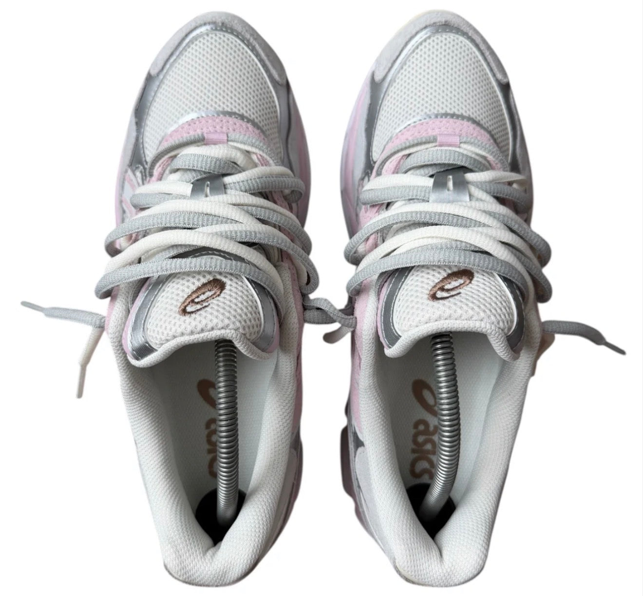 ASICS Gel-NYC Concrete Barely Rose Double Laces